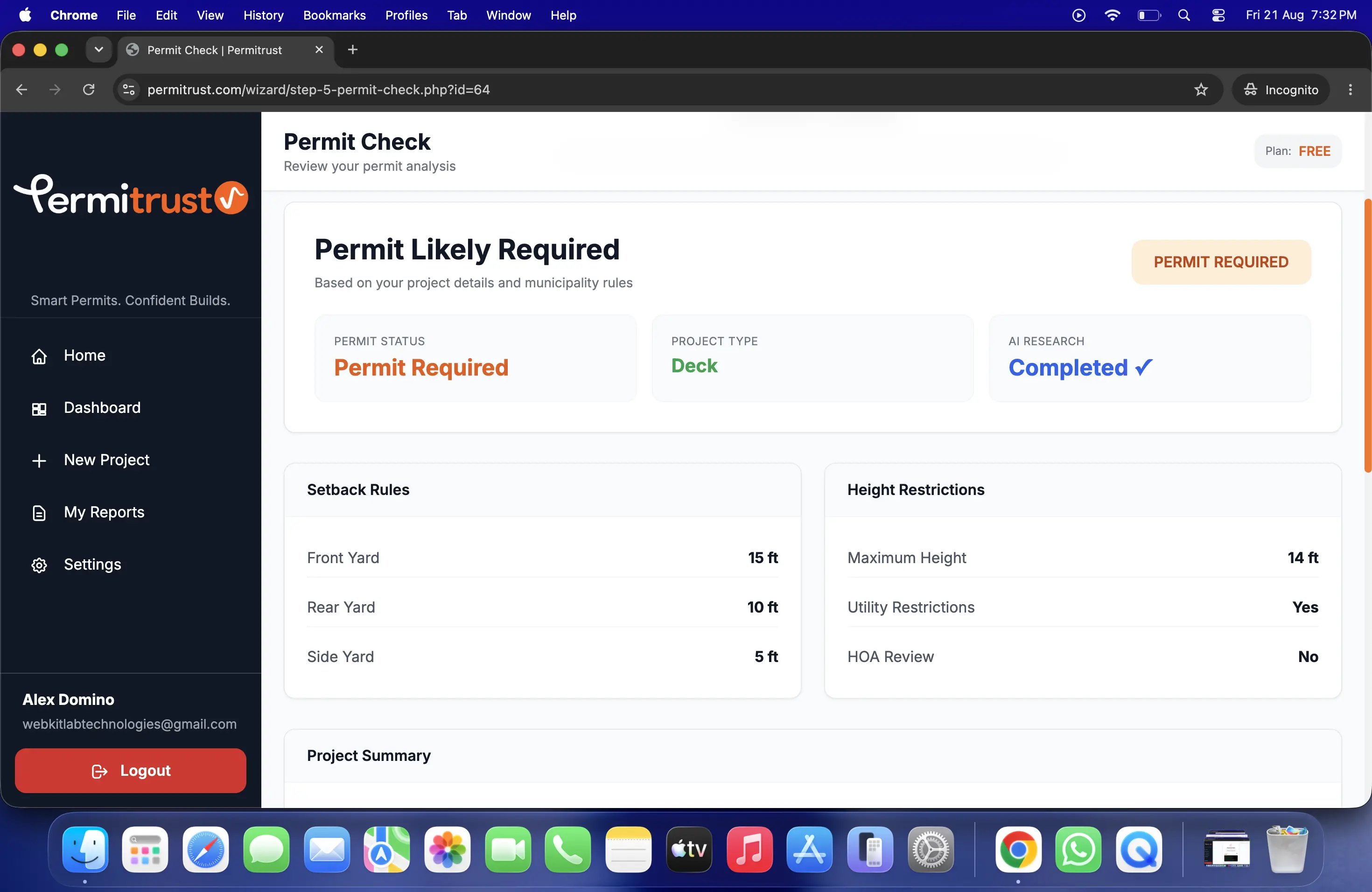 Permitrust permit research preview