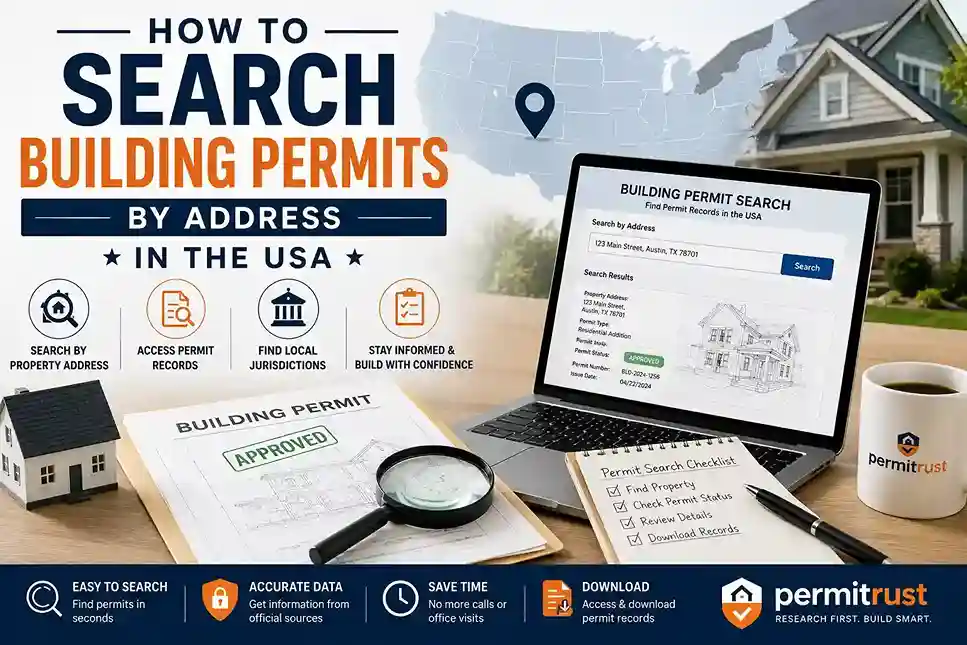 How to search building permits by address in the USA - step by step guide